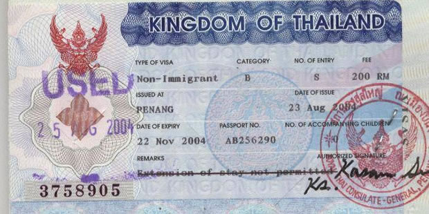 Thailand Business Visa